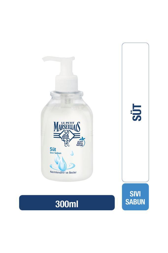 Le Petit Marseillais Süt Nemlendiricili Sıvı Sabun 300 ml Tekli