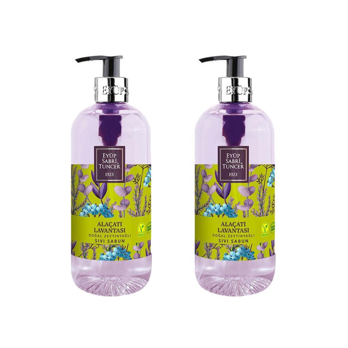 Eyüp Sabri Tuncer Alaçatı Lavantası Nemlendiricili Sıvı Sabun 2 x 500 ml 2'li