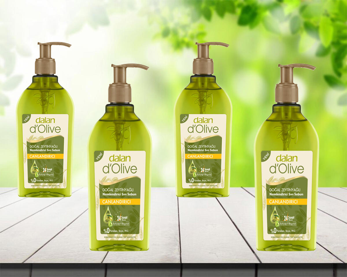 Dalan D'olive Sıvı Sabun 4 x 400 ml 4'lü