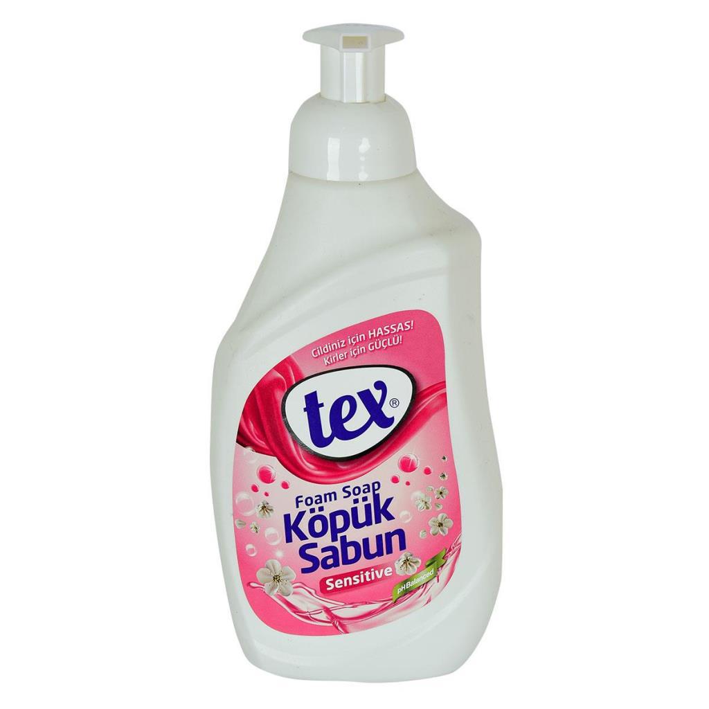Tex Nemlendiricili Köpük Sıvı Sabun 750 ml Tekli