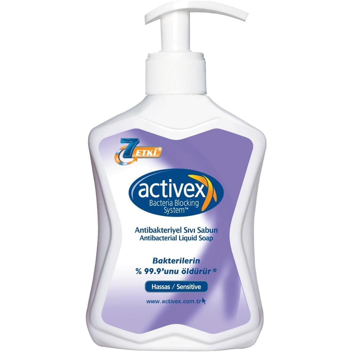 Activex Nemlendiricili Antibakteriyel Sıvı Sabun 300 ml Tekli