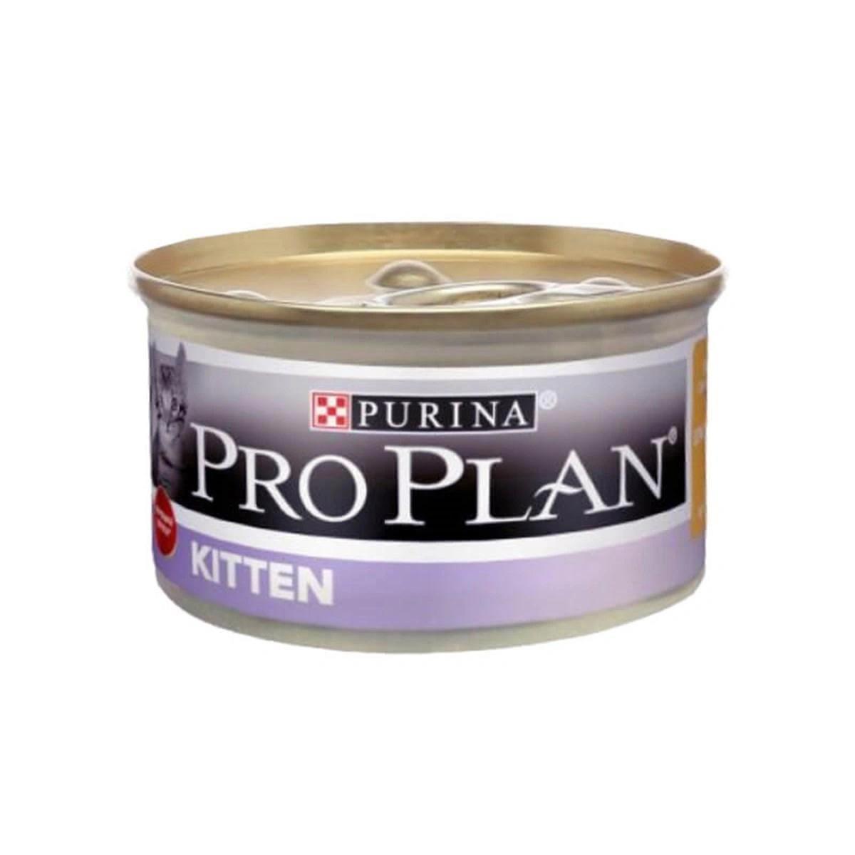 Pro Plan Kitten Tavuklu Yavru Yaş Kedi Maması 24x85 gr