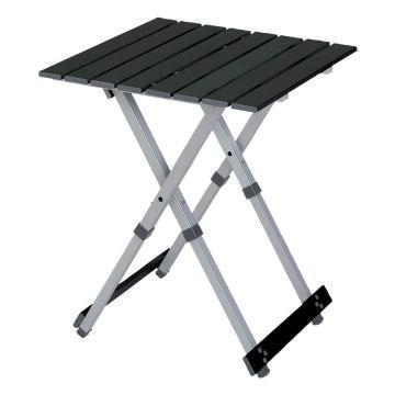GCI Outdoor 61 x 51 cm Çantalı Kare Alüminyum Katlanır Kamp Masası Siyah