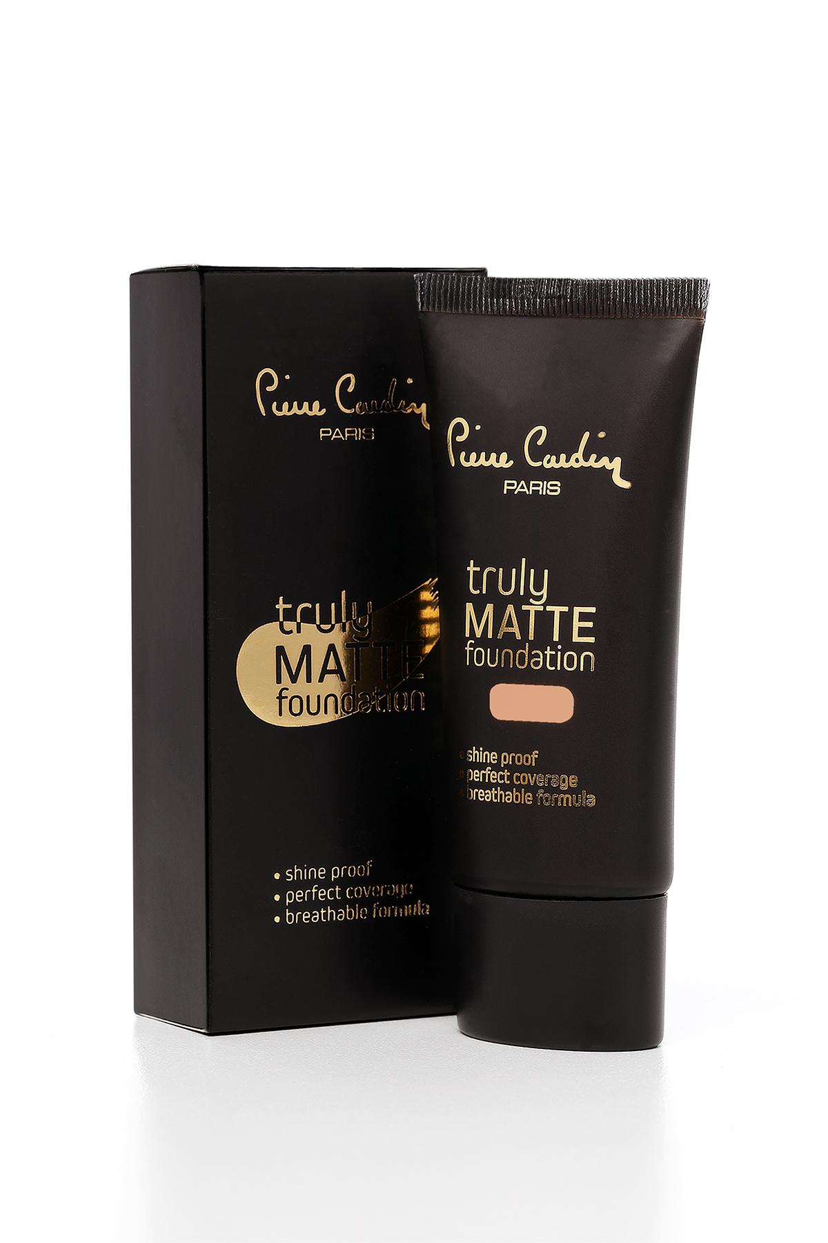 Pierre Cardin Truly Matte Tan Krem Tüp Fondöten 30 ml