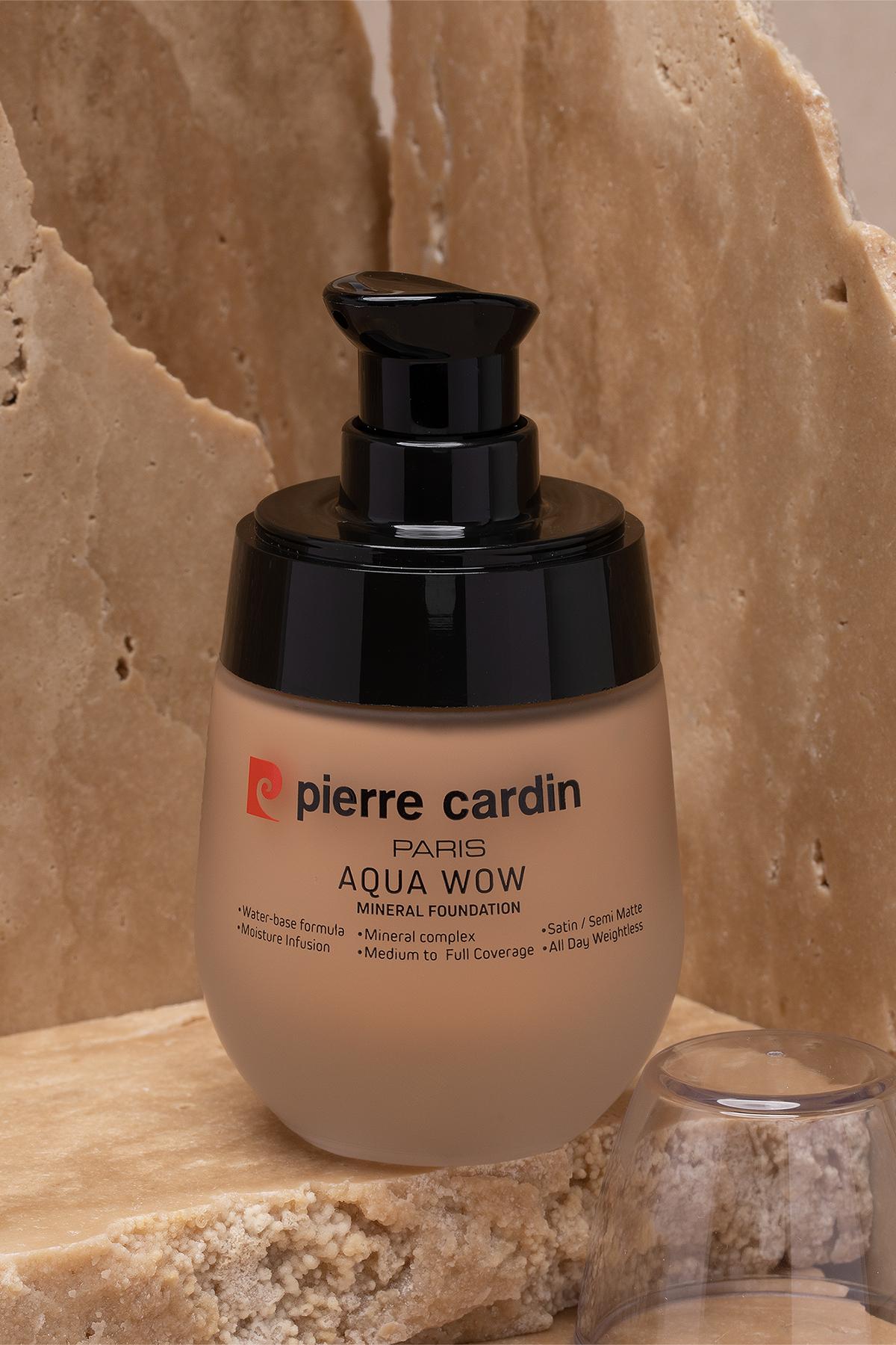 Pierre Cardin Aqua Wow Medium Skin with Very Warm Su Bazlı Krem Tüp Fondöten 30 ml