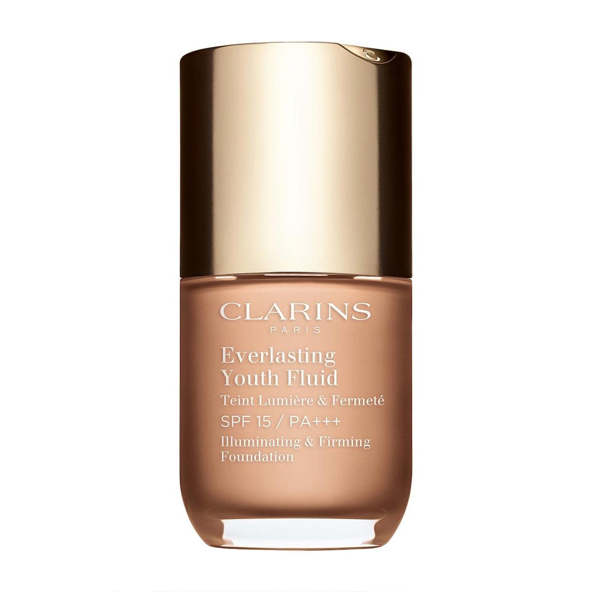 Clarins Everlasting Youth 114 Capuccino Güneş Koruyuculu Likit Serum Fondöten 30 ml