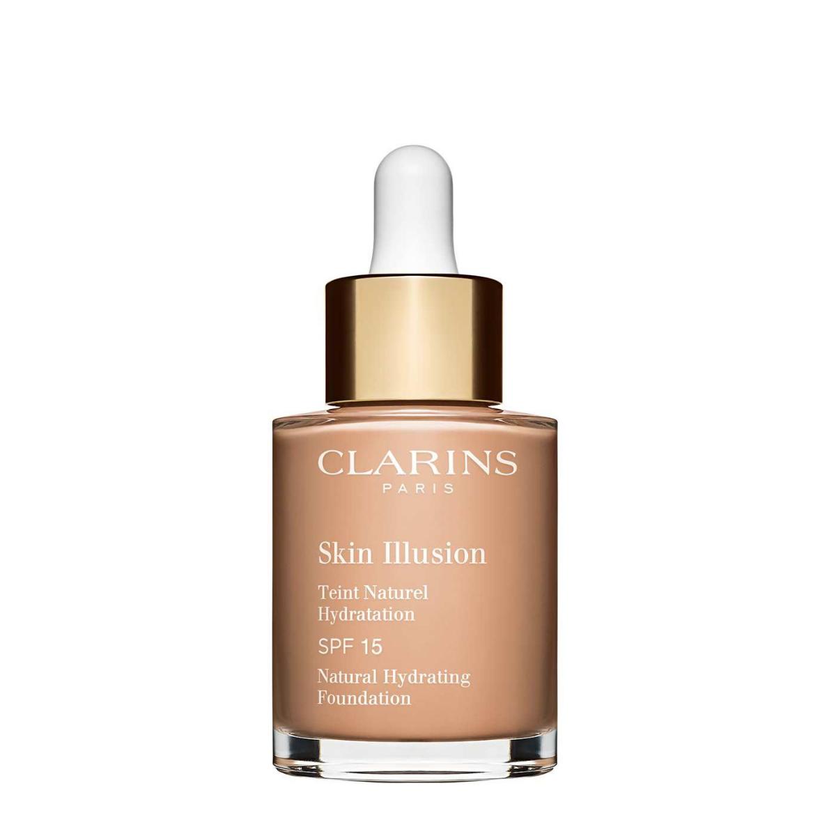 Clarins Skin Illusion 109 Wheat Güneş Koruyuculu Likit Serum Fondöten 30 ml