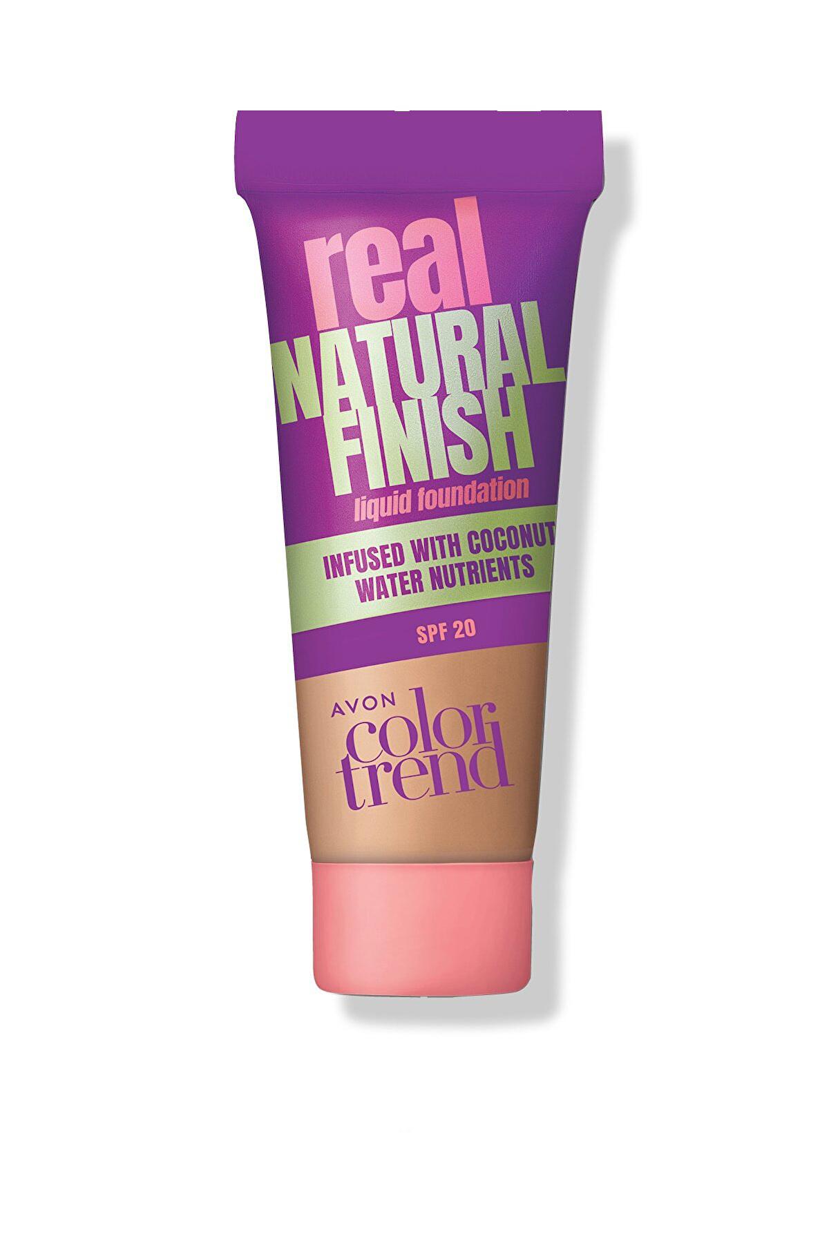 Avon Real Naural Finish Light Beige Likit Serum Fondöten 30 ml