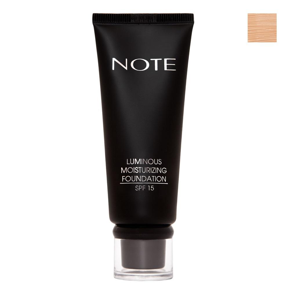 Note Luminous Moisturizing 04 Sand Güneş Koruyuculu Krem Tüp Fondöten 35 ml
