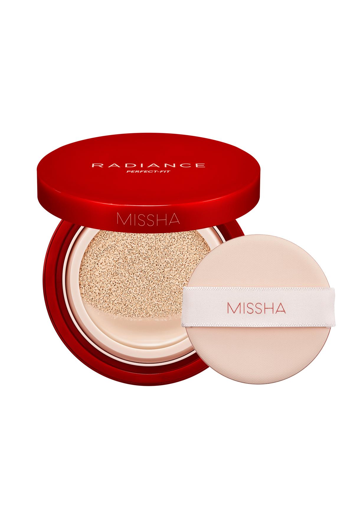 Missha Radiance Perfect Fit 21 Fair Güneş Koruyuculu Pudra Kompakt Fondöten 15 ml