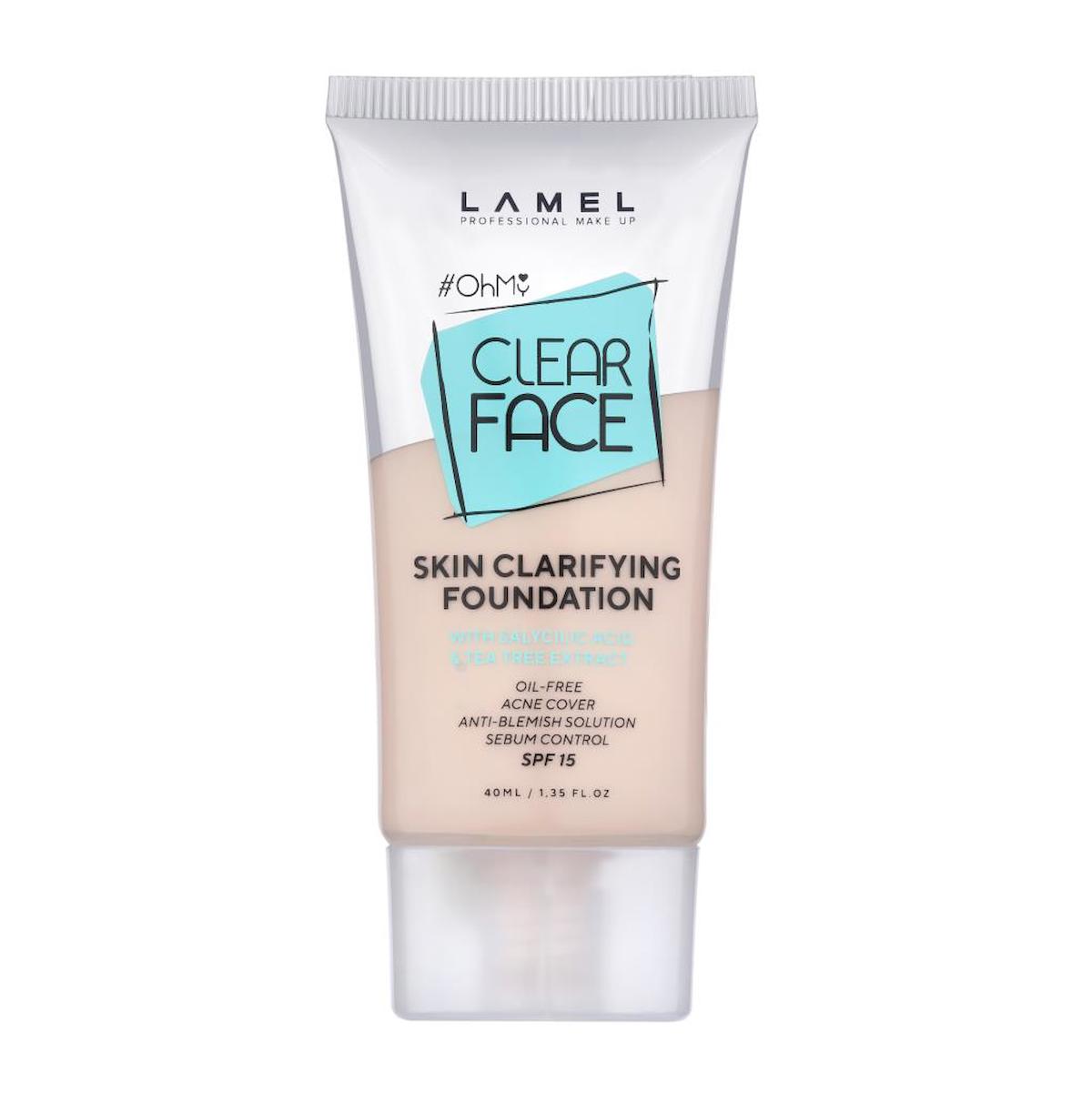LAMEL COSMETICS Oh My Clear Face 402 Likit Serum Fondöten 40 ml
