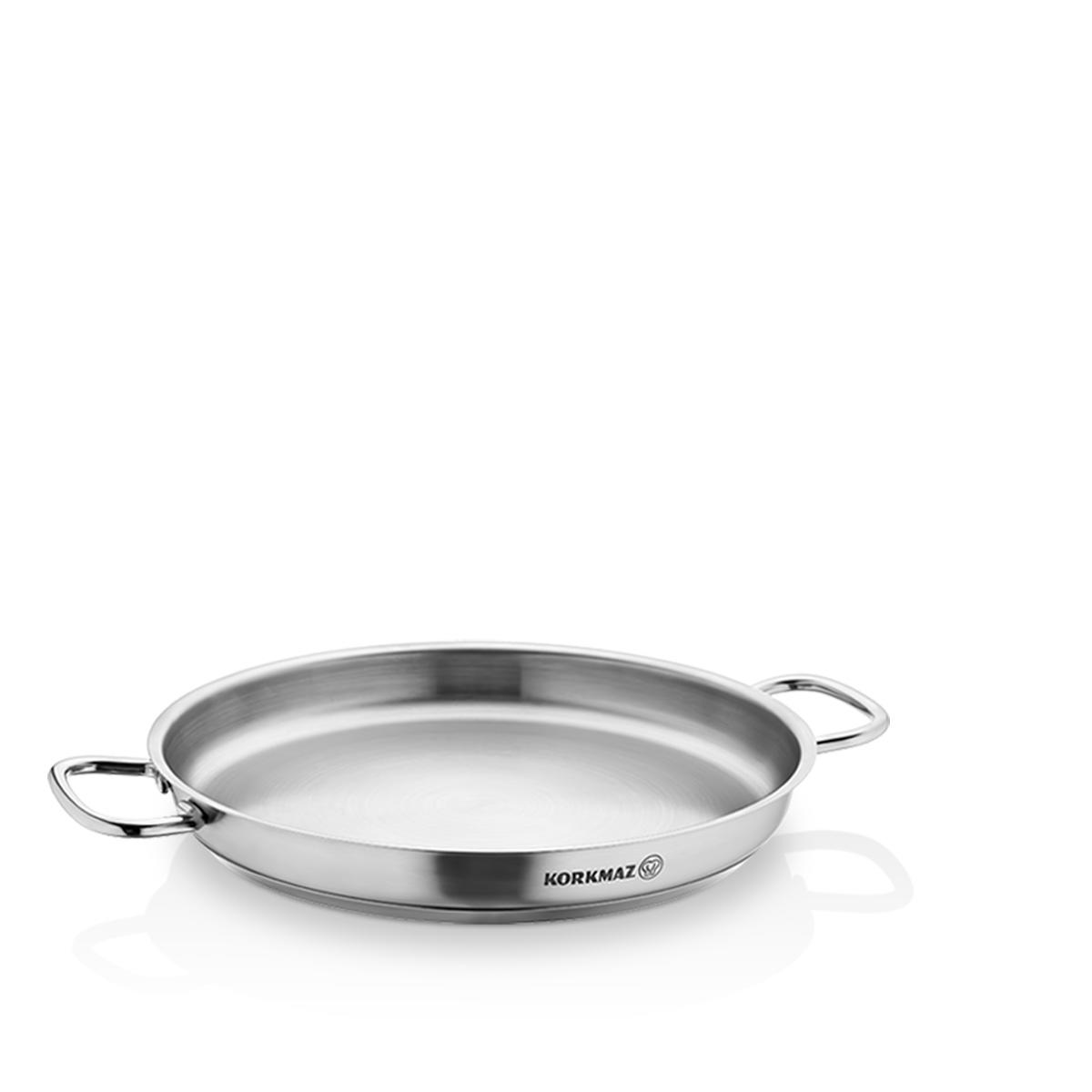 Korkmaz Proline Satin Çelik 30 cm Tava