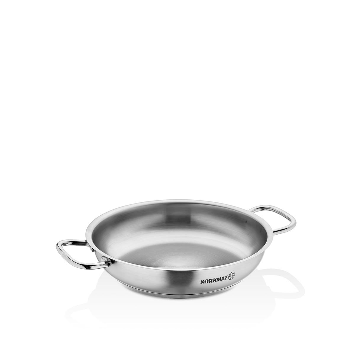 Korkmaz Çelik 24 cm Tava