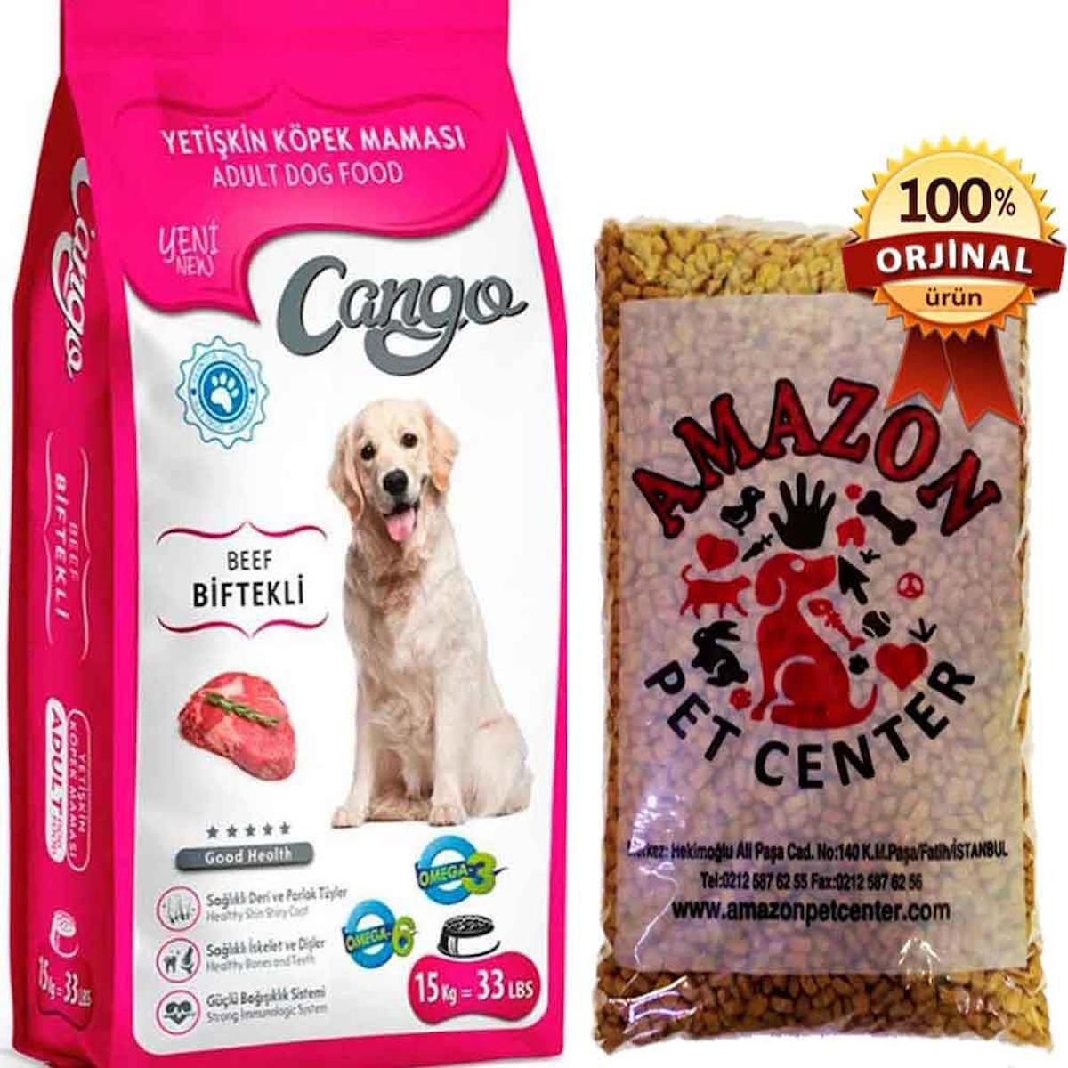 Cango Biftekli Tüm Irklar Yetişkin Kuru Köpek Maması 1 kg