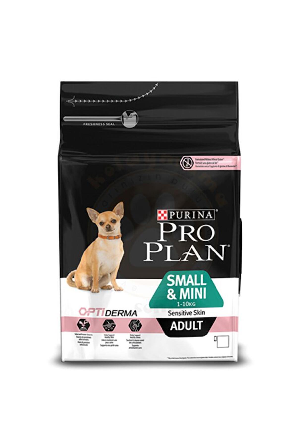 Pro Plan Opti Derma Pirinçli ve Somonlu Küçük Irk Yetişkin Kuru Köpek Maması 2x3 kg