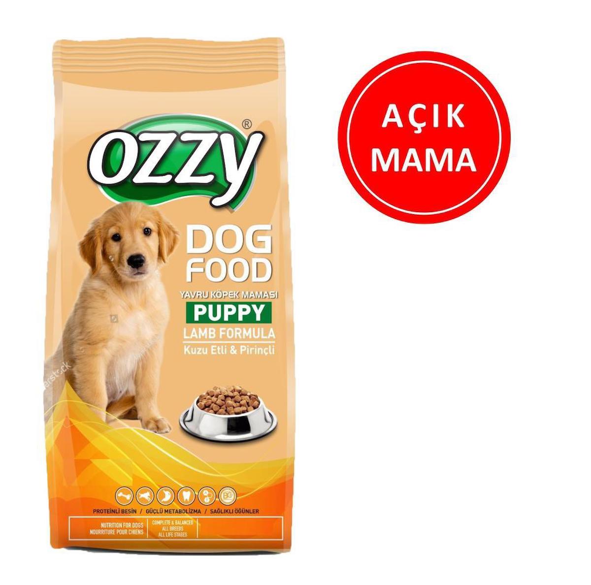 Ozzy Kuzu Etli Tüm Irklar Yavru Kuru Köpek Maması 1 kg