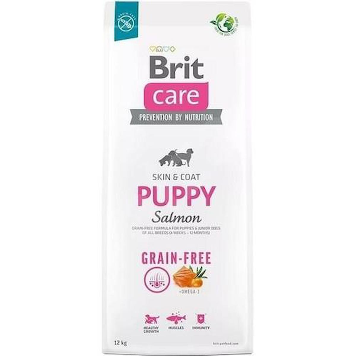 Brit Care Grain-Free Patates ve Somonlu Tüm Irklar Yavru Kuru Köpek Maması 12 kg
