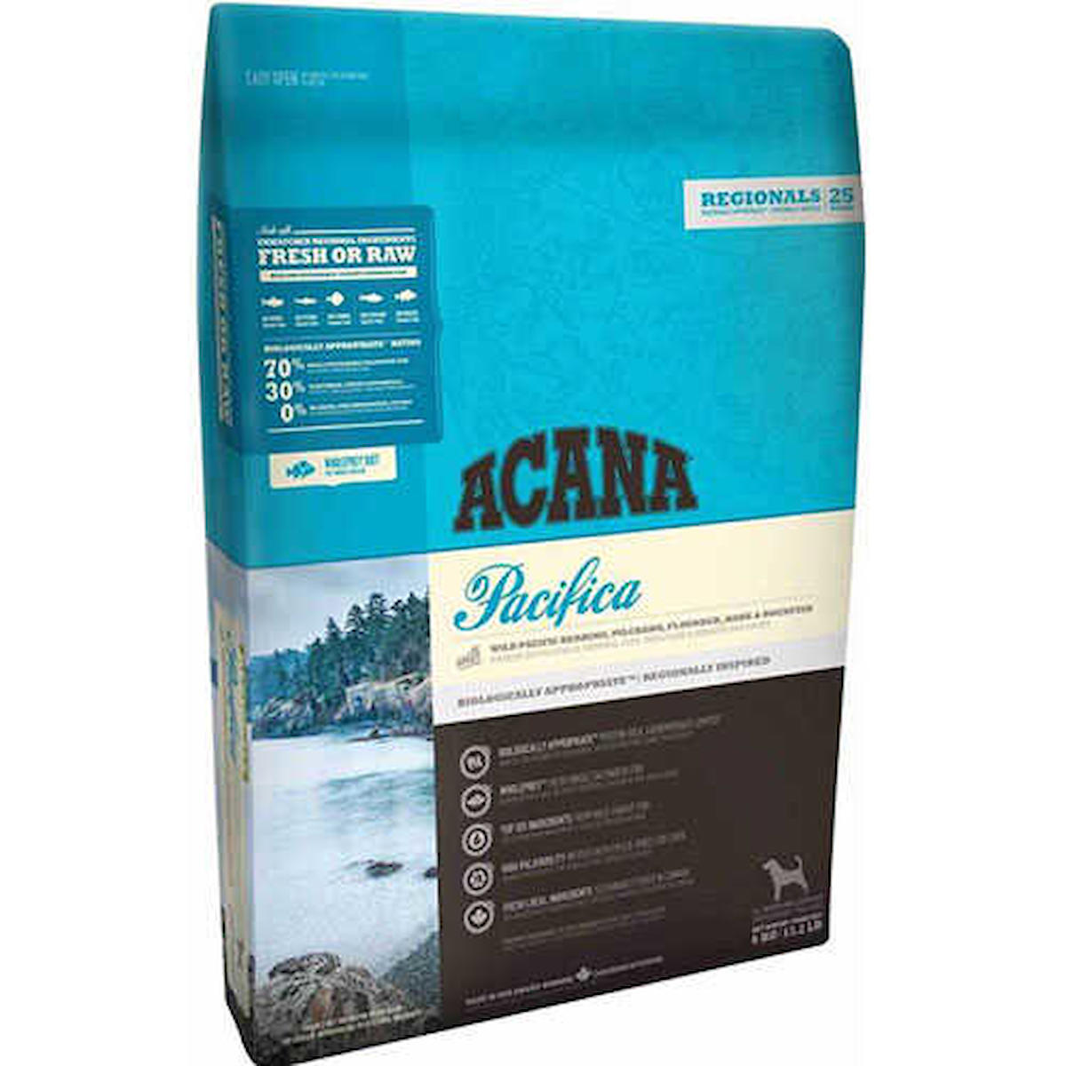 Acana Pacifica Balıklı ve Sebzeli Tüm Irklar Yavru ve Yetişkin Kuru Köpek Maması 2 kg