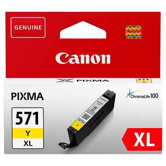 Canon CLI-571XL Y Orijinal Sarı Mürekkep Kartuş