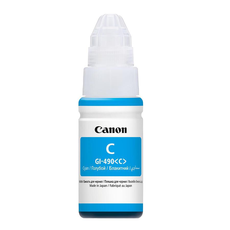 Canon 0664C001 GI-490 C Orijinal Mavi Mürekkep Kartuş