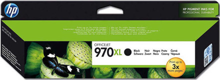 HP 970XL-CN625AE Orijinal Siyah Mürekkep Kartuş