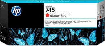 HP 745-F9K06A Orijinal Kırmızı Mürekkep Kartuş