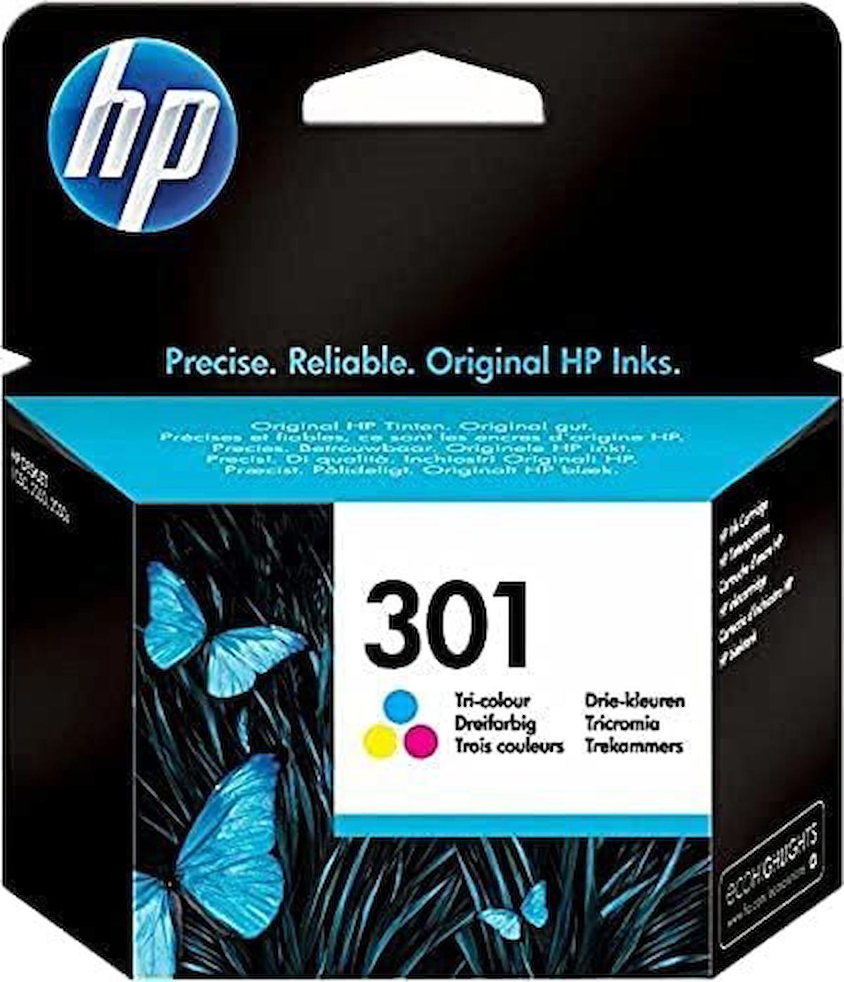 HP 301-CH562EE Orijinal Renkli Mürekkep Kartuş