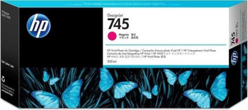 HP 745-F9K01A Orijinal Kırmızı Mürekkep Kartuş