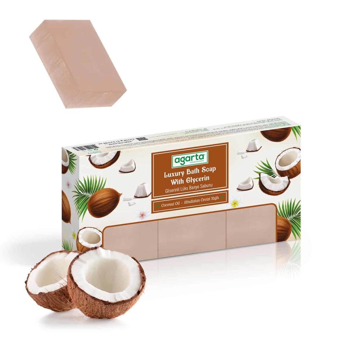 Agarta Hindistan Cevizi Sabun 3x150 gr