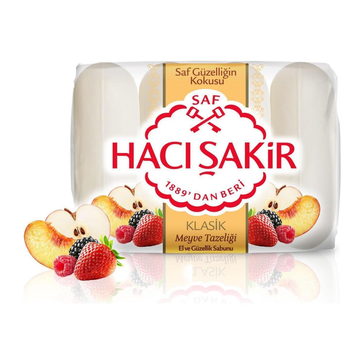 Hacı Şakir Meyve Tazeliği Sabun 4x70 gr