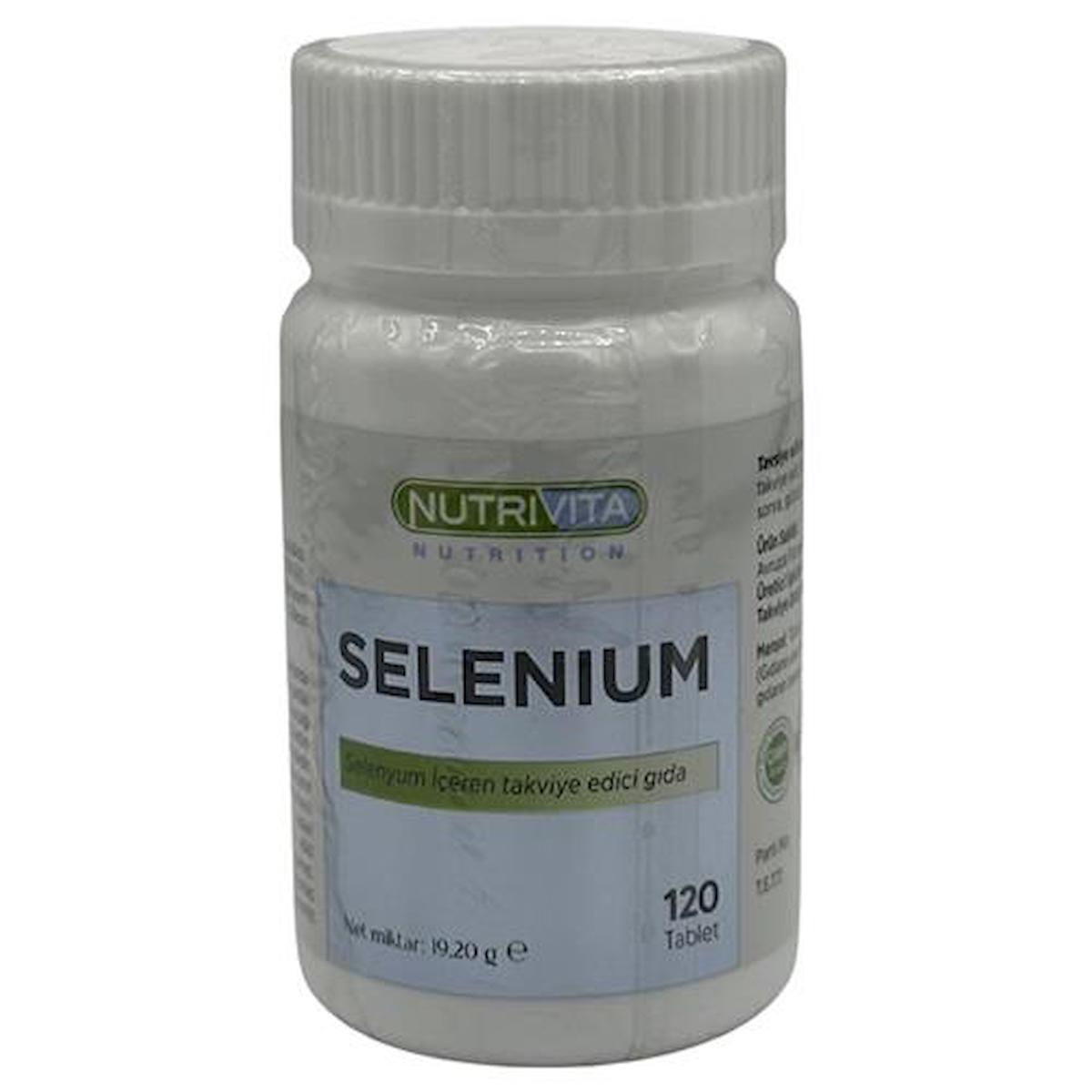 Nutrivita Nutrition Selenyum Sade Unisex Vitamin 120 Tablet