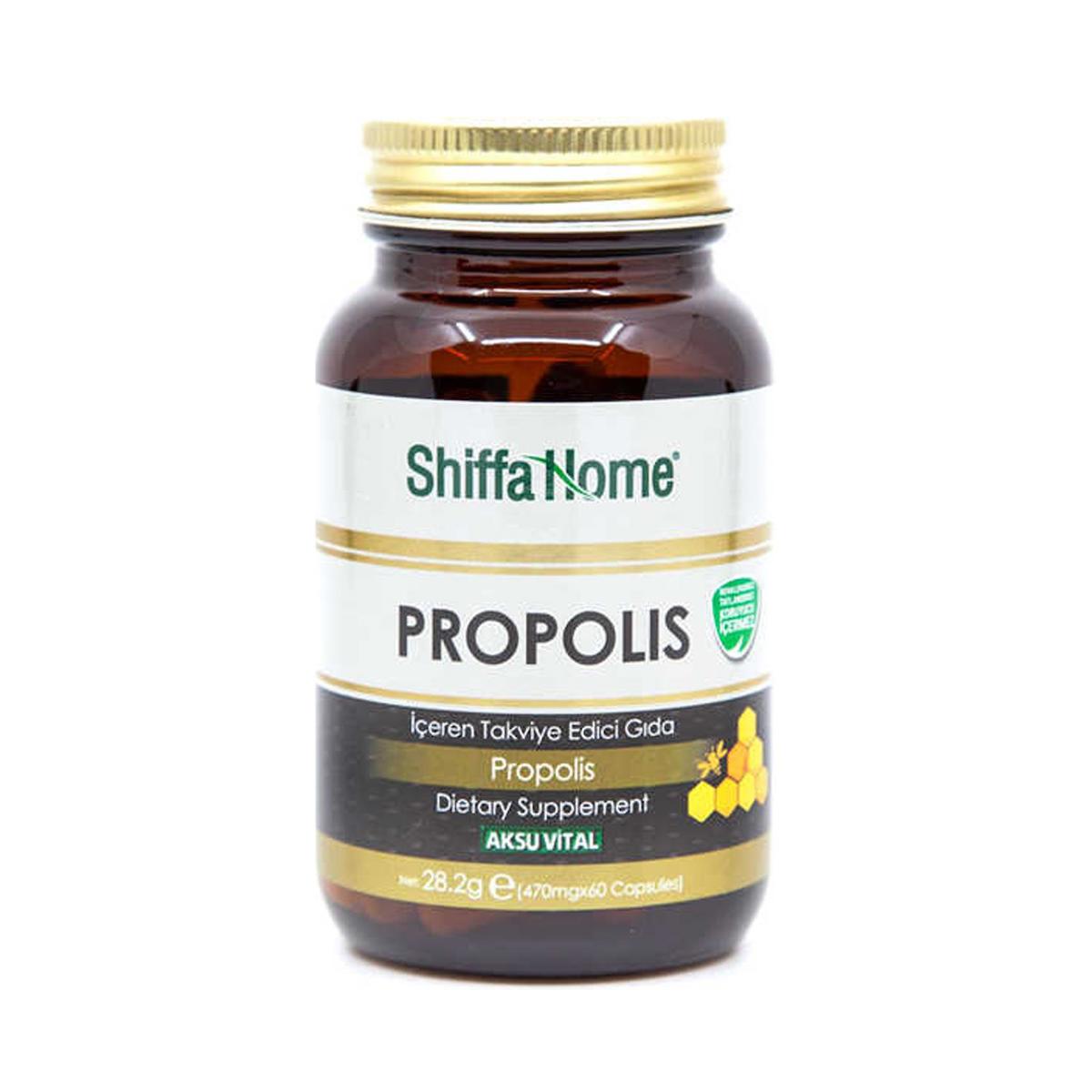 Shiffa Home Propolis Aromasız Unisex Vitamin 60 Kapsül