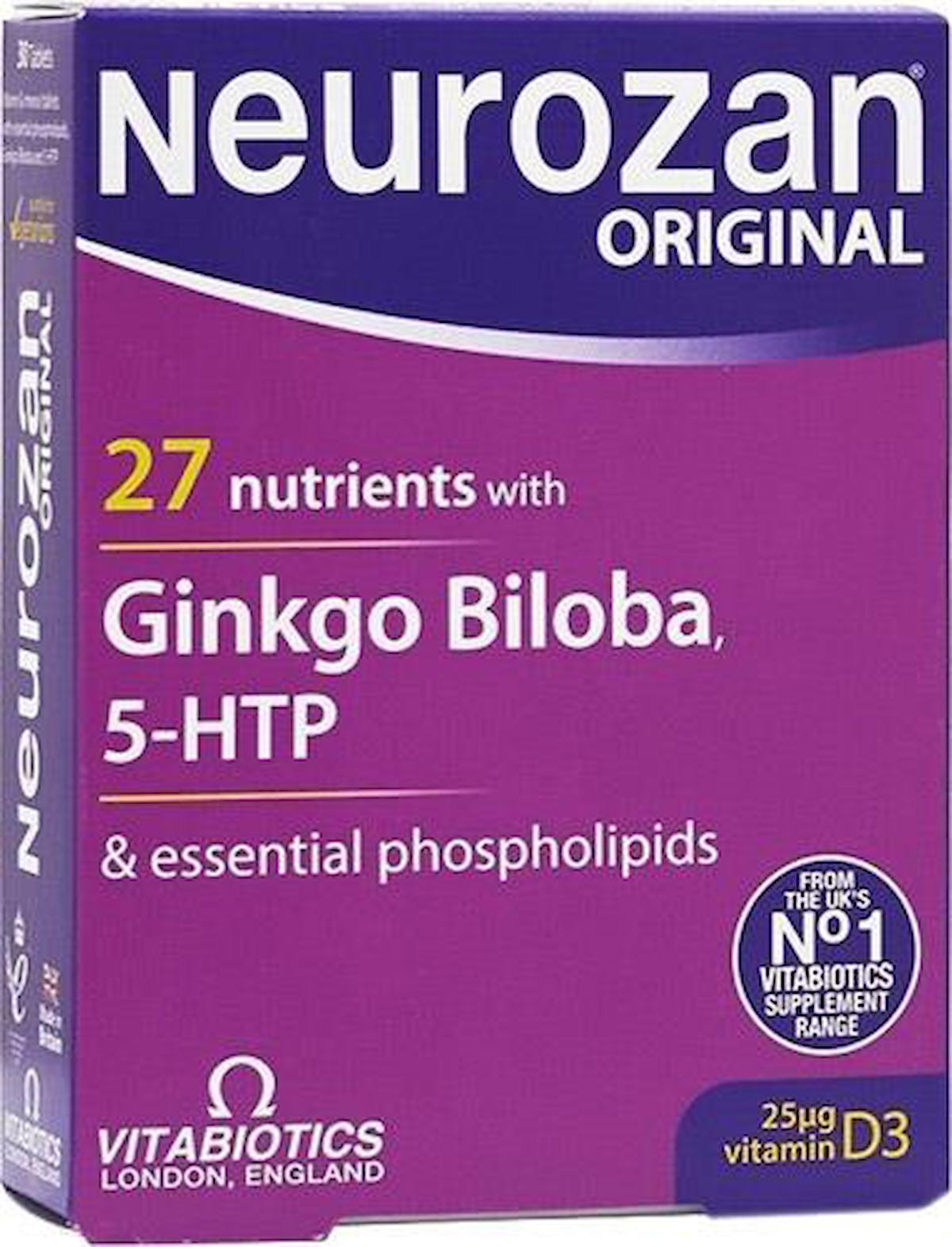 Neurozan Original Sade Unisex Vitamin 30 Tablet
