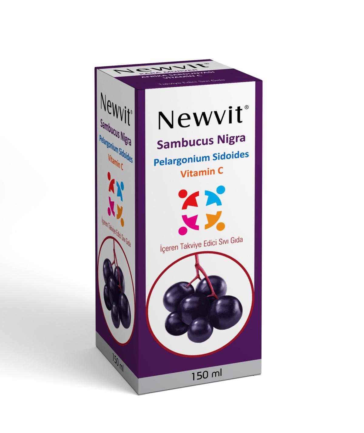 Newvit Çinko Aromalı Unisex Vitamin 150 ml