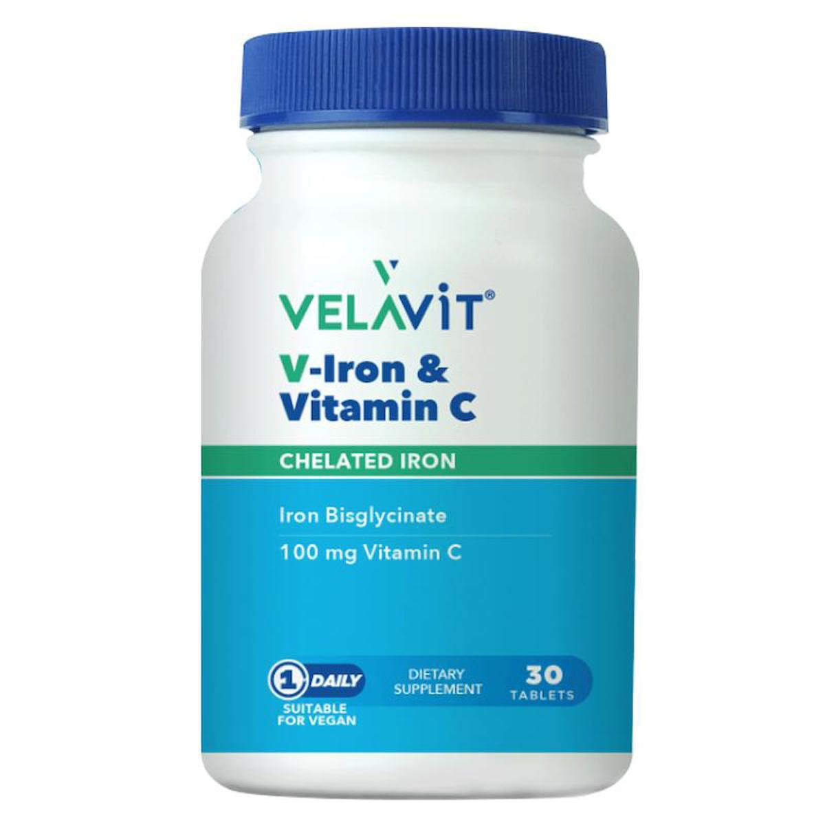 Velavit C Vitamini Aromasız Unisex 30 Tablet