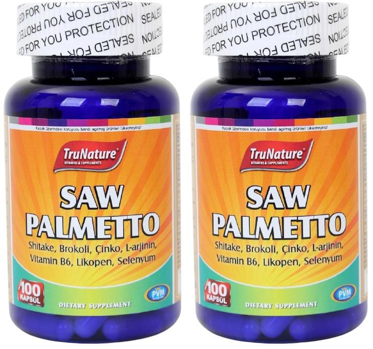 Trunature Palmiye Aromasız Unisex Vitamin 2x100 Tablet