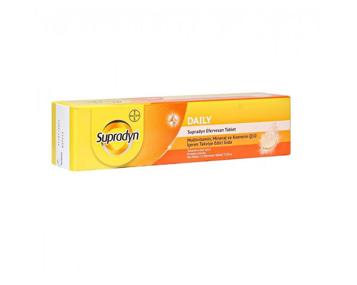 Supradyn Efervesan Aromalı Unisex Vitamin 15 Tablet