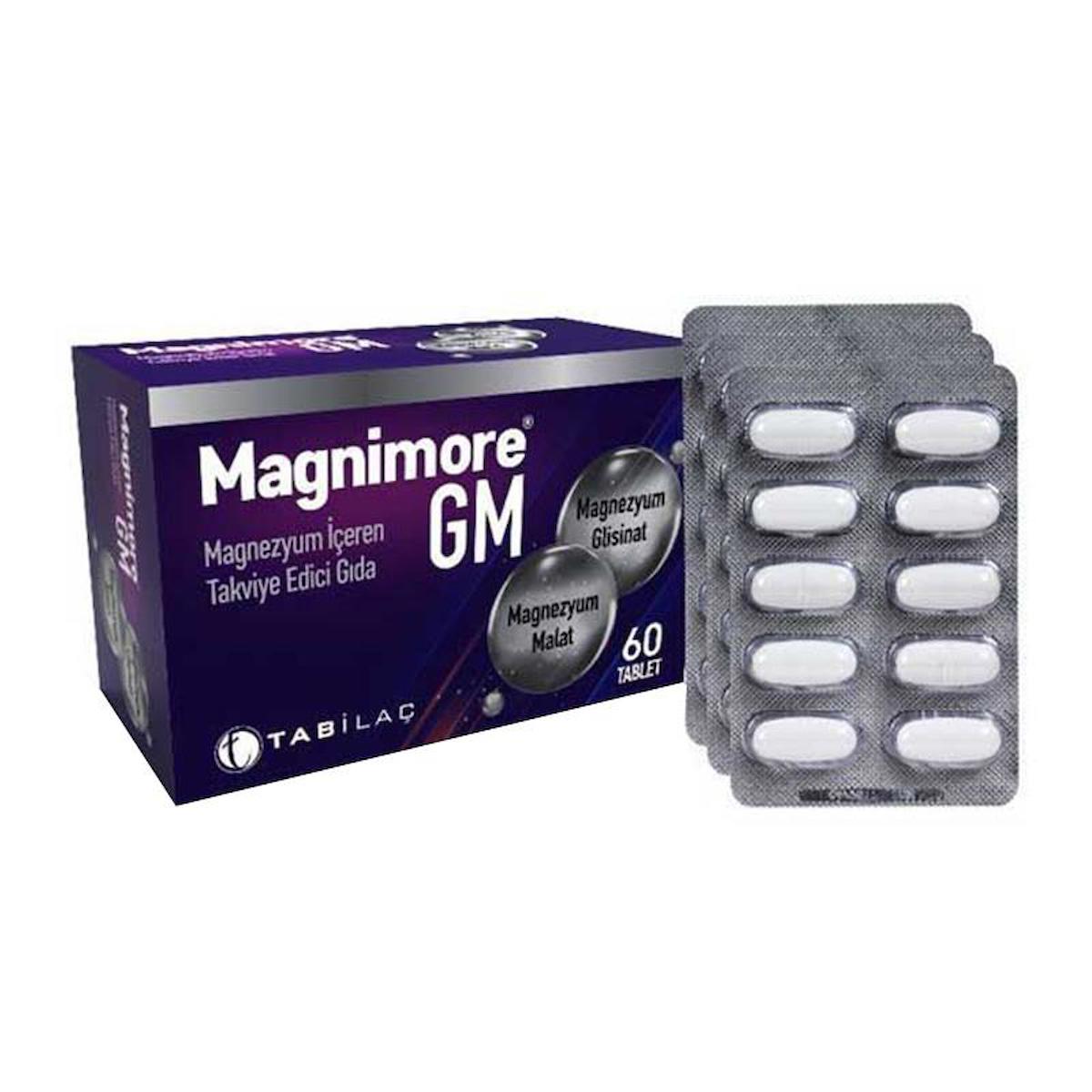Magnimore Magnezyum Aromasız Unisex Vitamin 60 Tablet