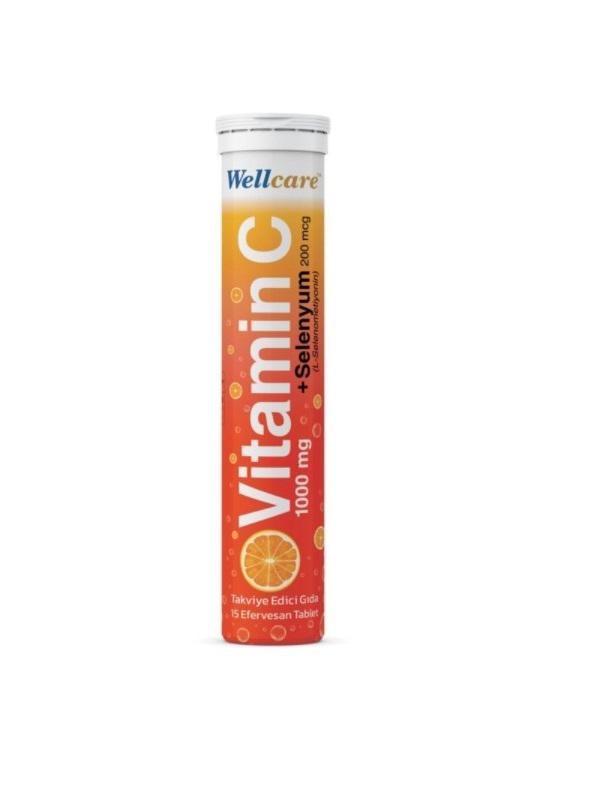 Wellcare C Vitamini Aromalı Unisex 15 Tablet