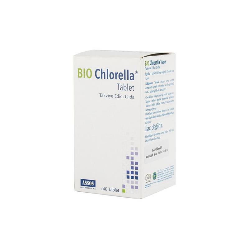 Assos Bio Chlorella Sade Unisex Vitamin 240 Kapsül