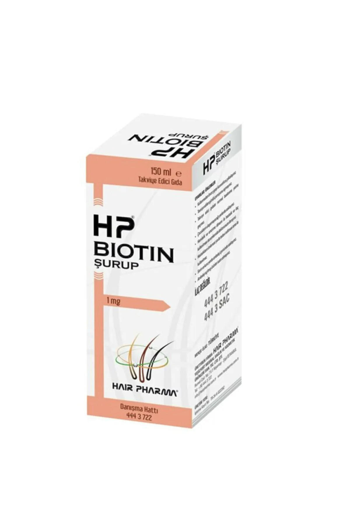 Defnil Pharma Hp Biotin Aromalı Çocuk Vitamin 150 ml