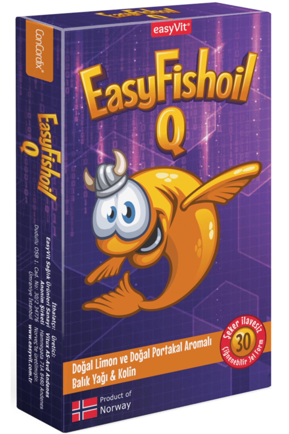 Easy Fishoil‎ Q B6 - B12 Sade Çocuk Vitamin 30 Tablet