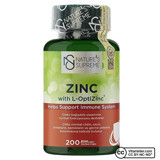 Nature'S Supreme Zinc Aromasız Unisex Vitamin 200 Kapsül