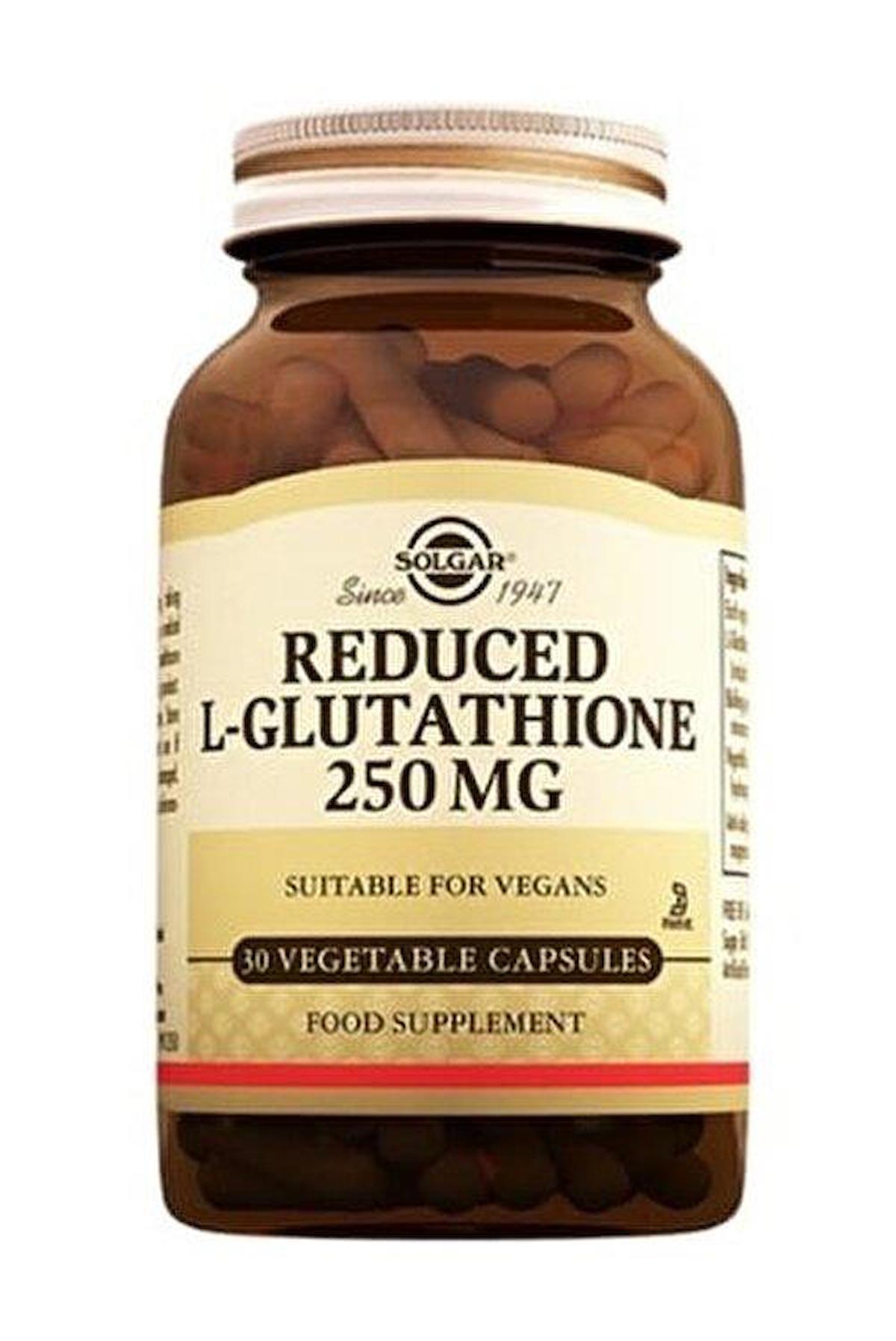 Solgar L-Glutathione Aromasız Unisex Vitamin 30 Kapsül