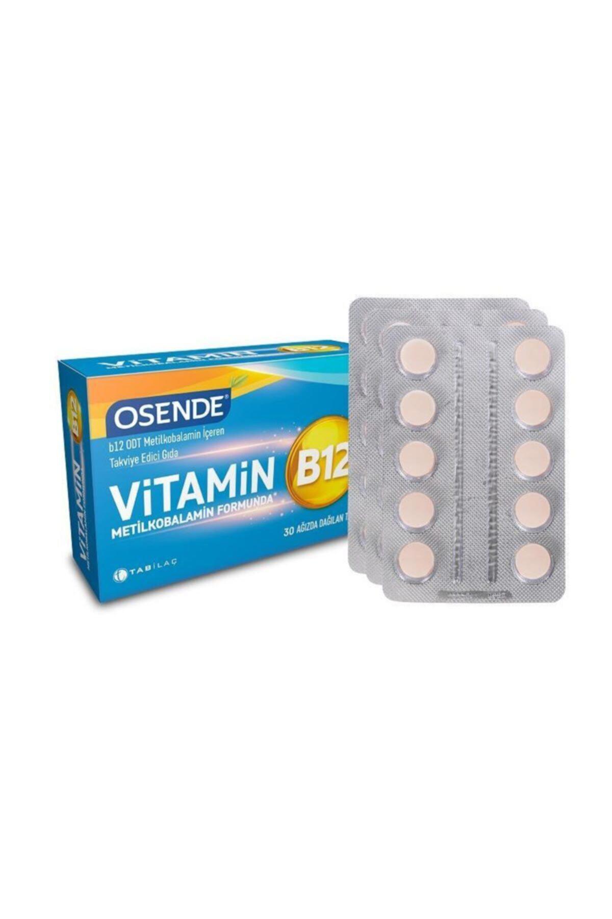 Osende B12 Sade Unisex Vitamin 30 Tablet