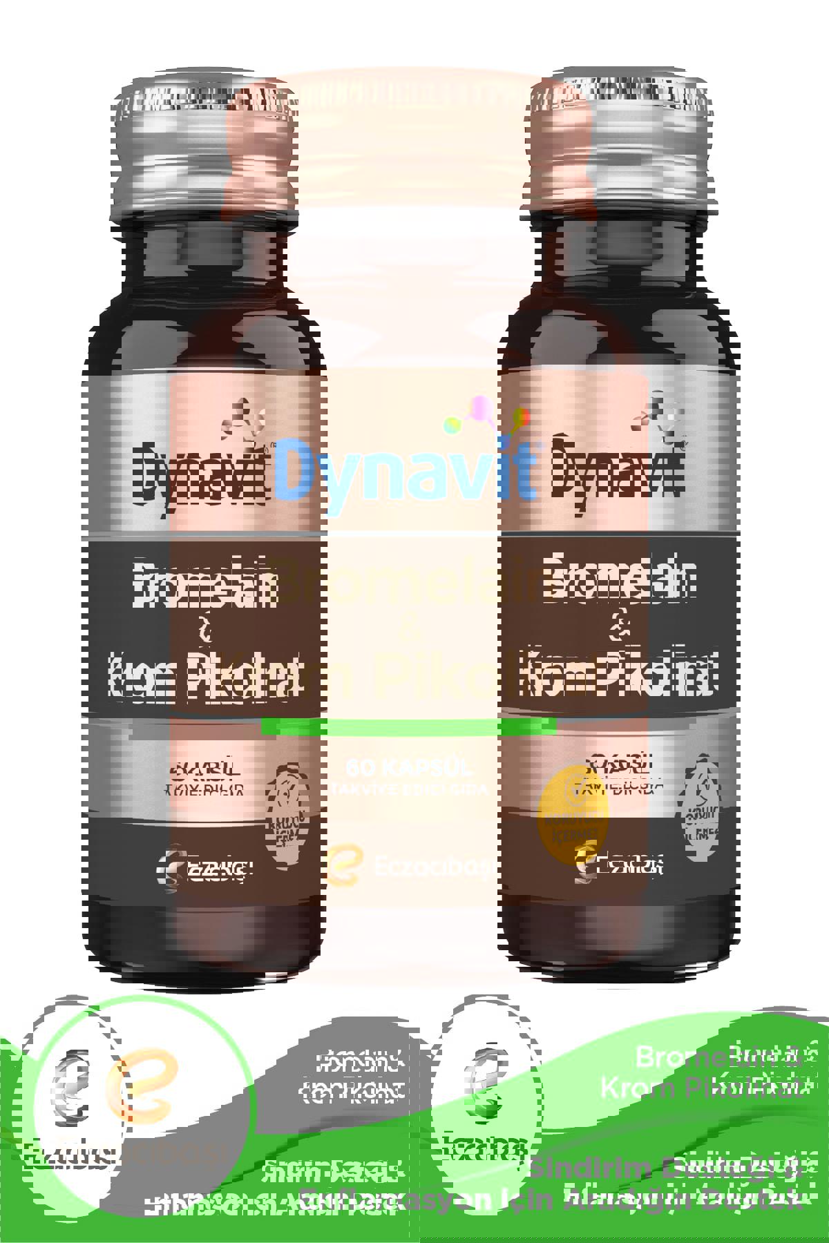 Dynavit Bromelain Aromasız Unisex Vitamin 60 Tablet