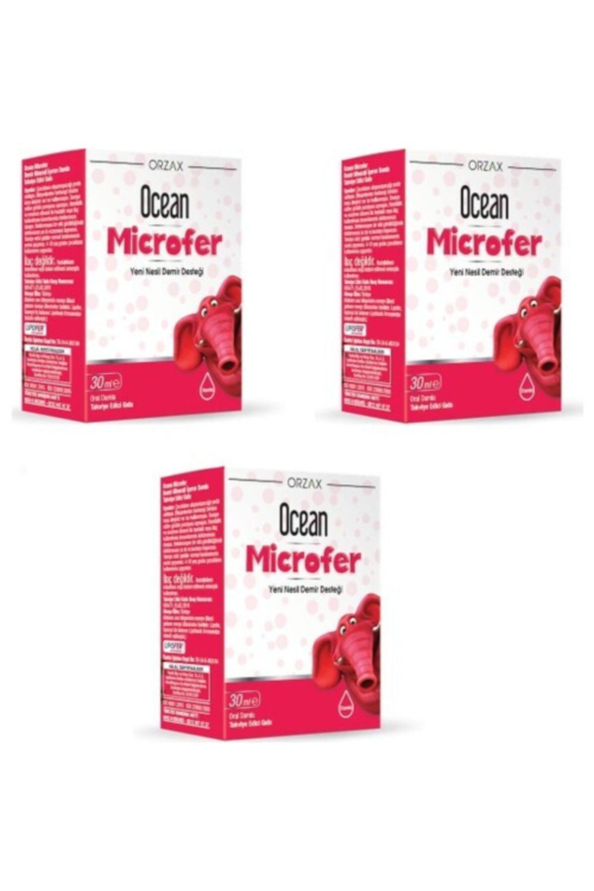 Ocean Orzax Microfer Sade Unisex Vitamin 3x30 ml