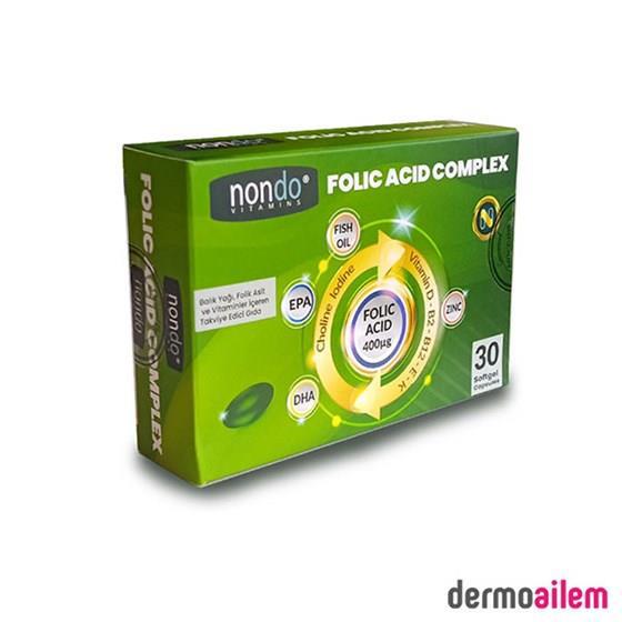 Nondo Çinko Sade Unisex Vitamin 30 Kapsül