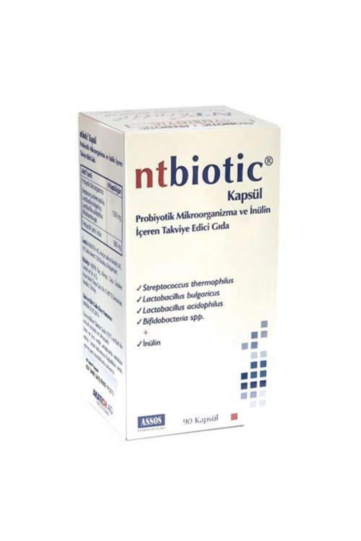 Assos Ntbiotic Sade Unisex Vitamin 90 Kapsül