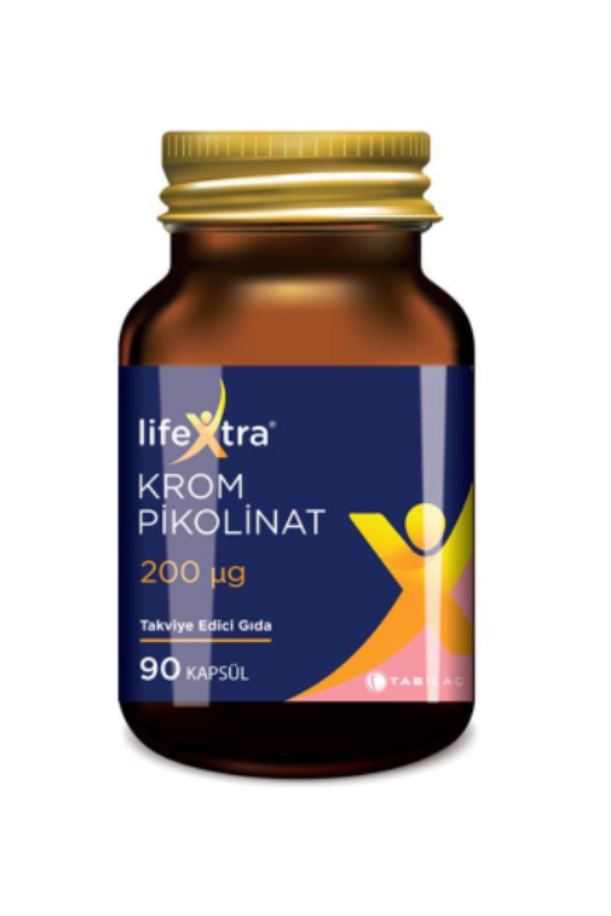 Tab İlaç Krom Pikolinat Aromalı Unisex Vitamin 90 Tablet